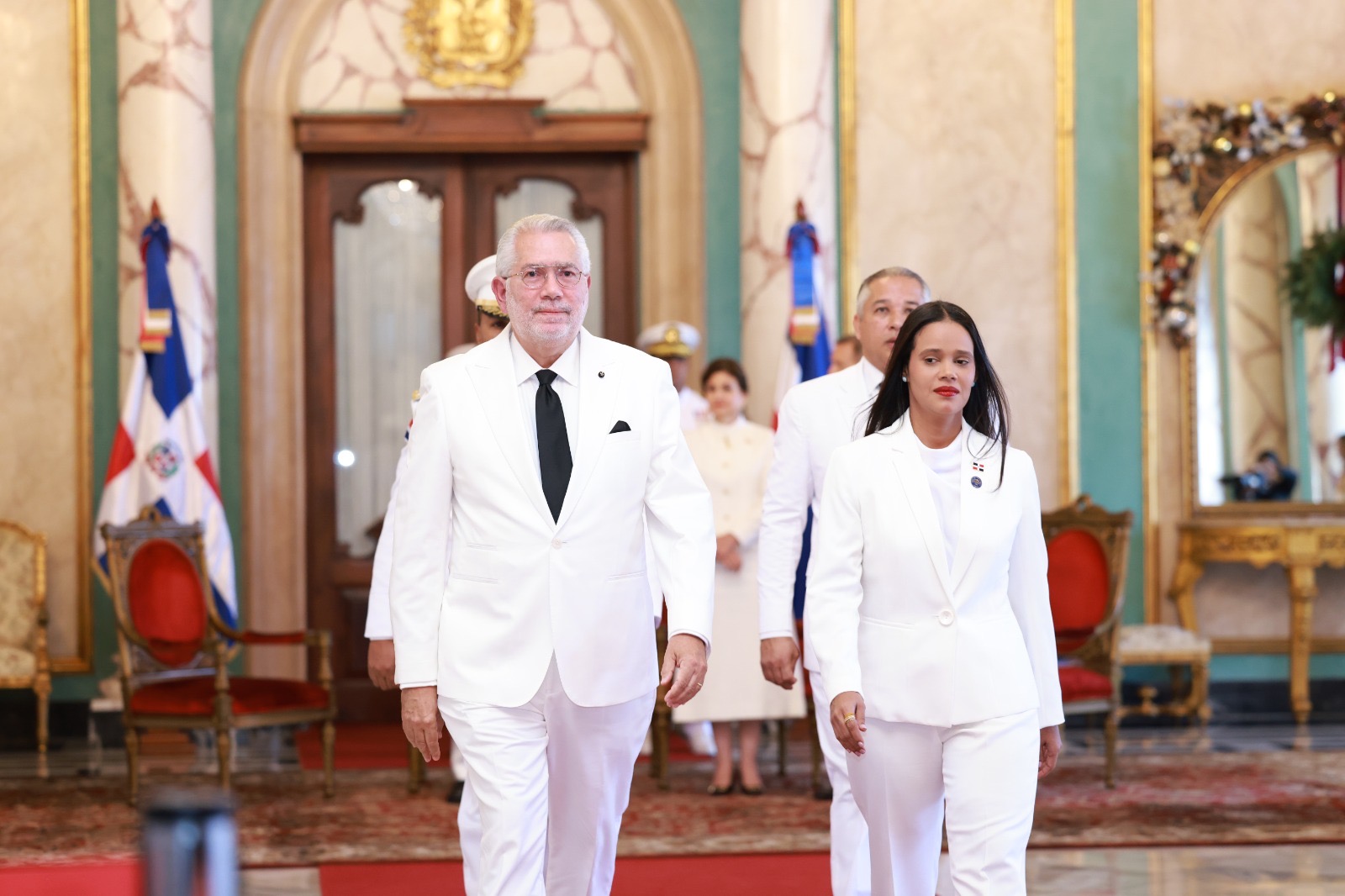 The Ambassador of the Sovereign Order of Malta to the Dominican Republic presents his letters of credence