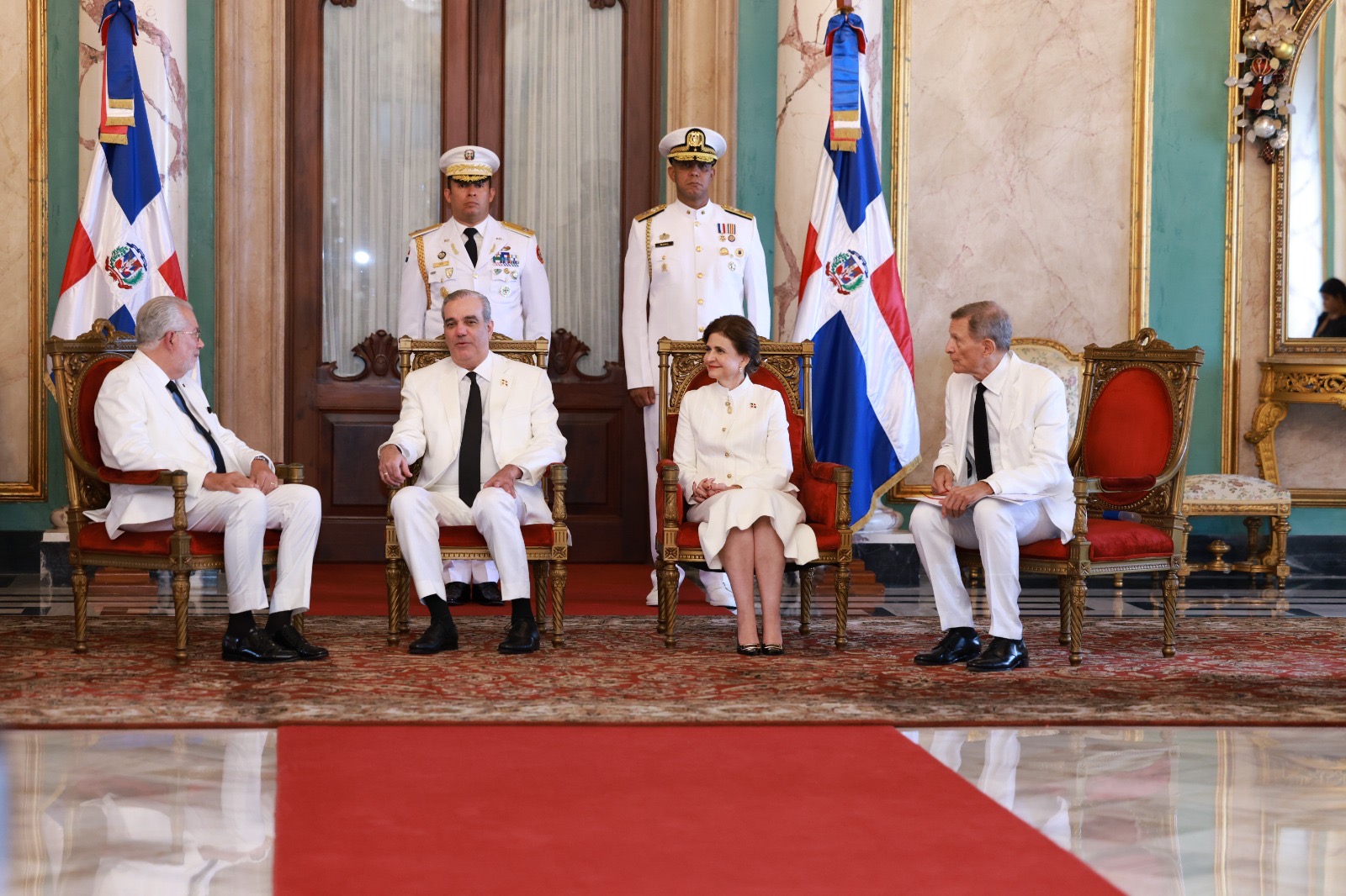 L’Ambassadeur de l’Ordre souverain de Malte auprès de la République dominicaine présente ses lettres de créance