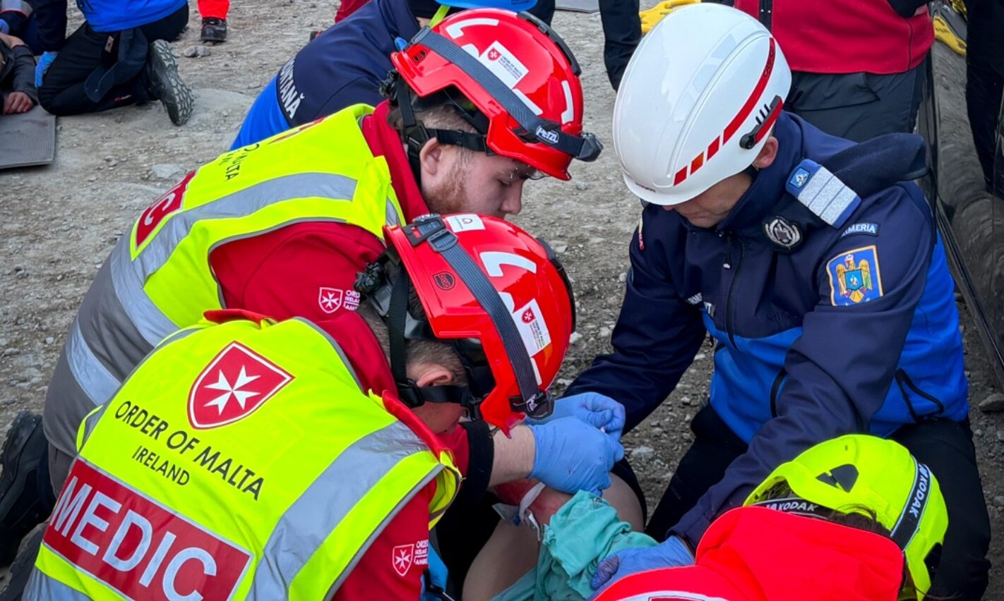 Order of Malta’s Rescue Manoeuvers in Romania 