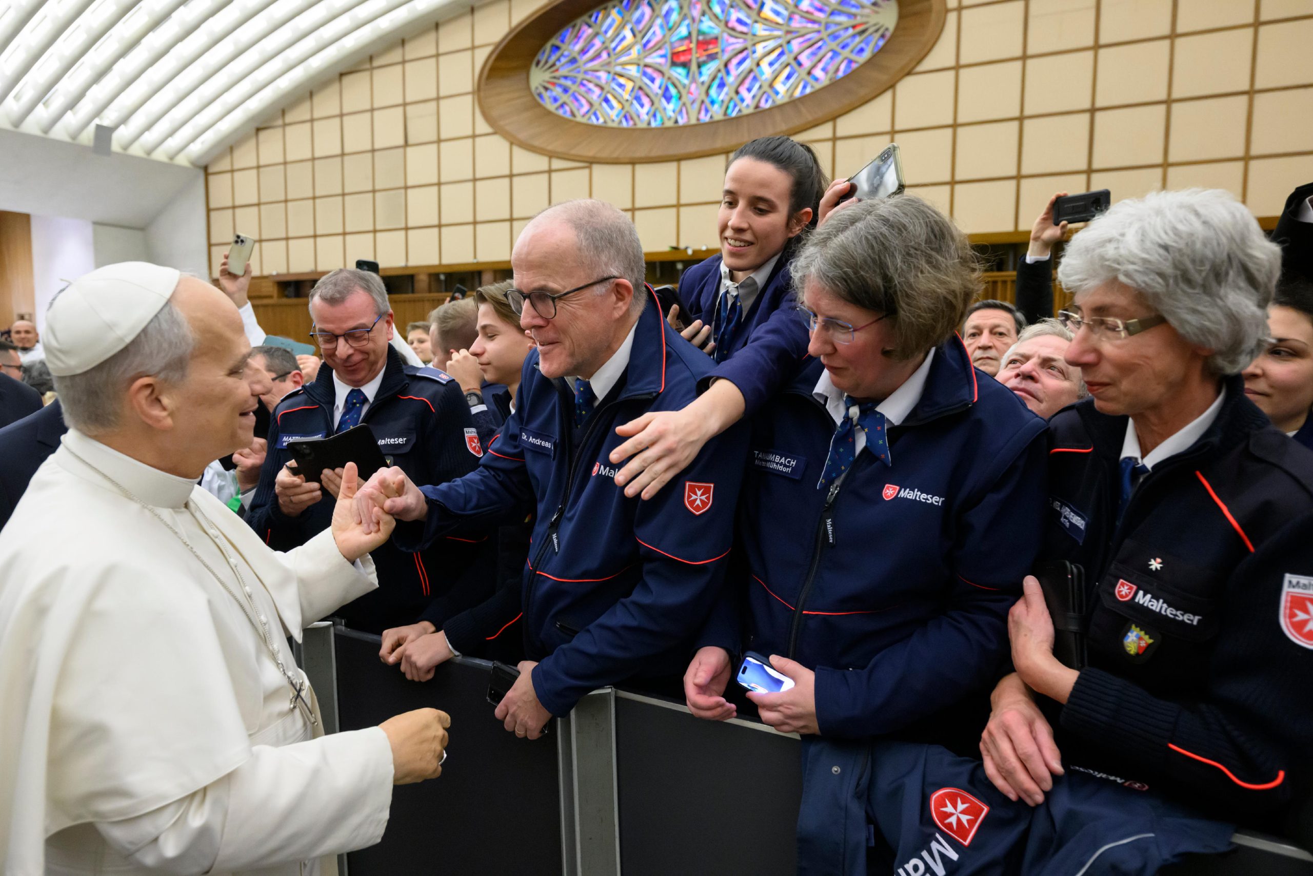 Il grazie di Papa Leone XIV ai volontari dell’Ordine di Malta, cuore del Giubileo della Speranza