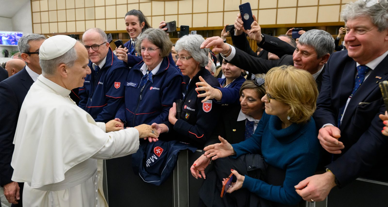 Pope Leo XIV’s thanks to the volunteers of the Order of Malta, at the heart of the Jubilee of Hope