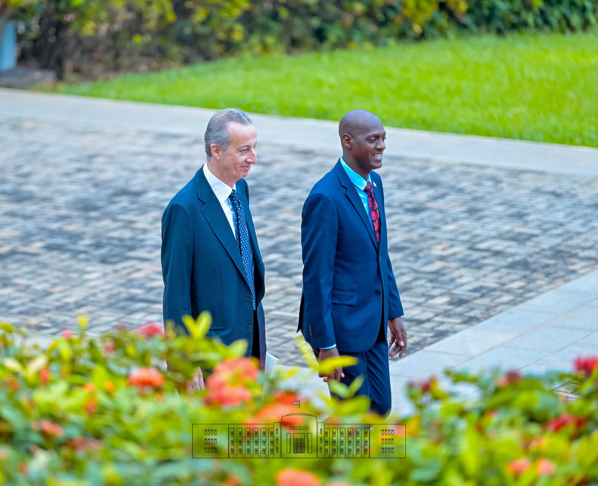 The Ambassador of the Sovereign Order of Malta to the Republic of Burundi presents his letters of credence