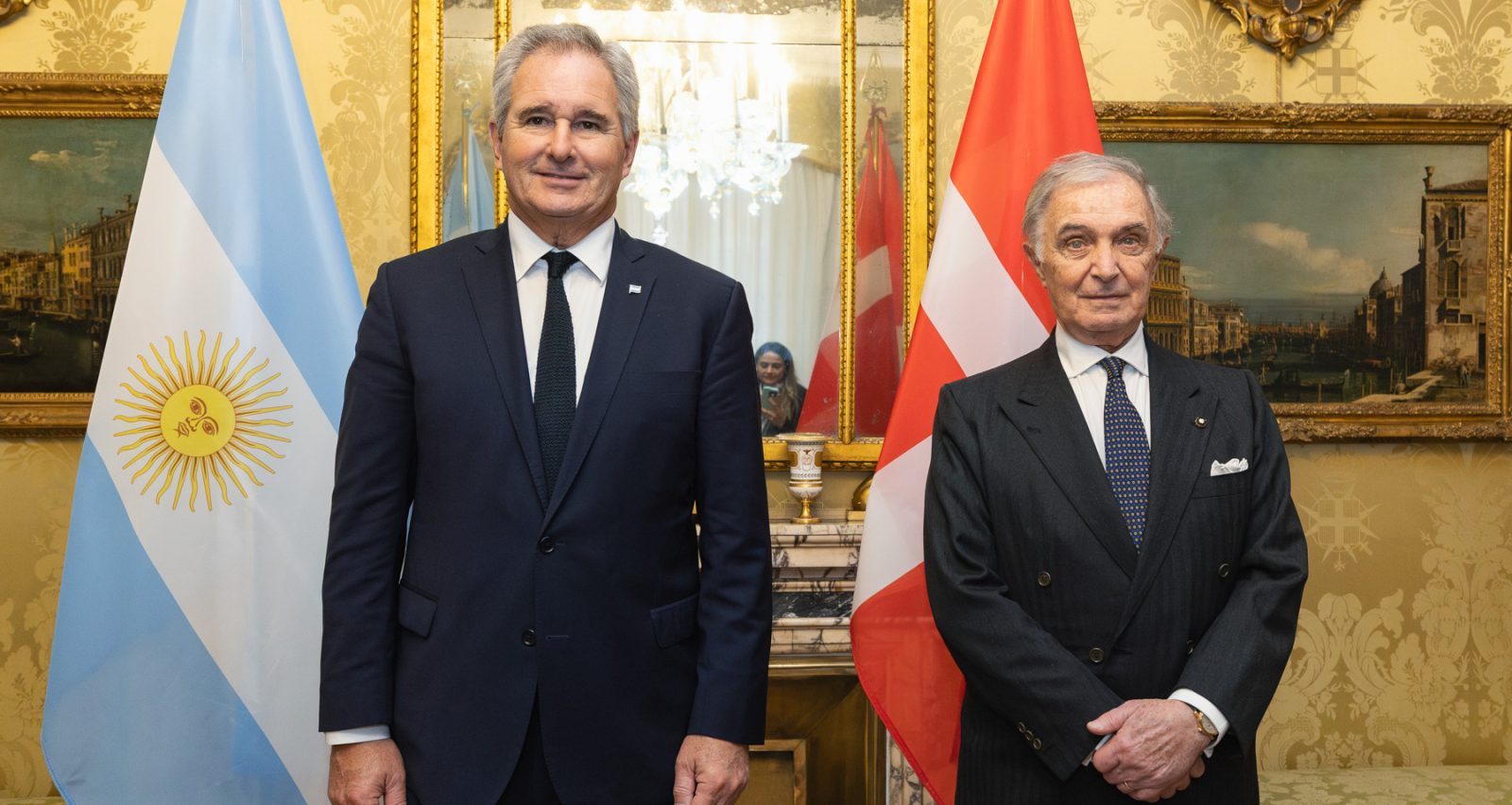 Argentine Foreign Minister visits Grand Chancellor of Order of Malta