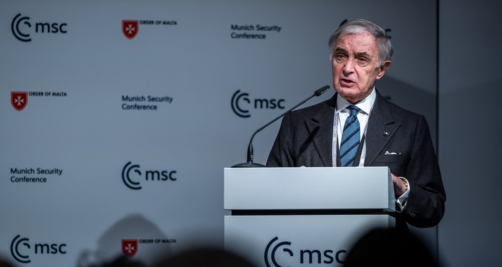 The Order of Malta at the Munich Security Conference: International Cooperation to Strengthen Global Food Security