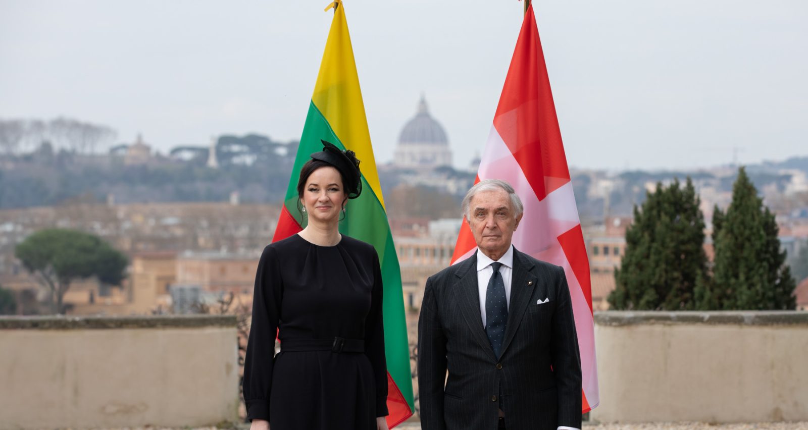Lithuania and Order of Malta: Prime Minister Inga Ruginienė meets with Grand Chancellor