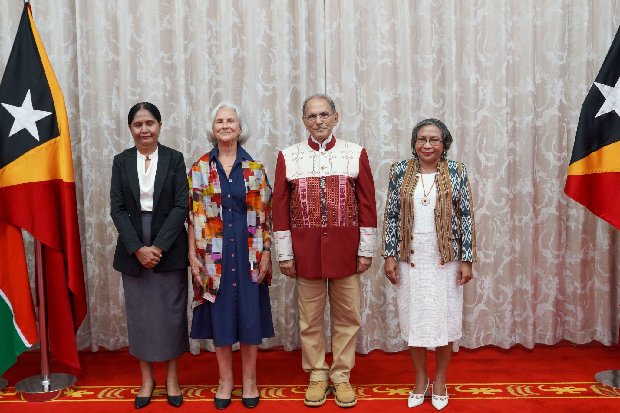 The Ambassador of the Sovereign Order of Malta to Timor-Leste presents her letters of credence