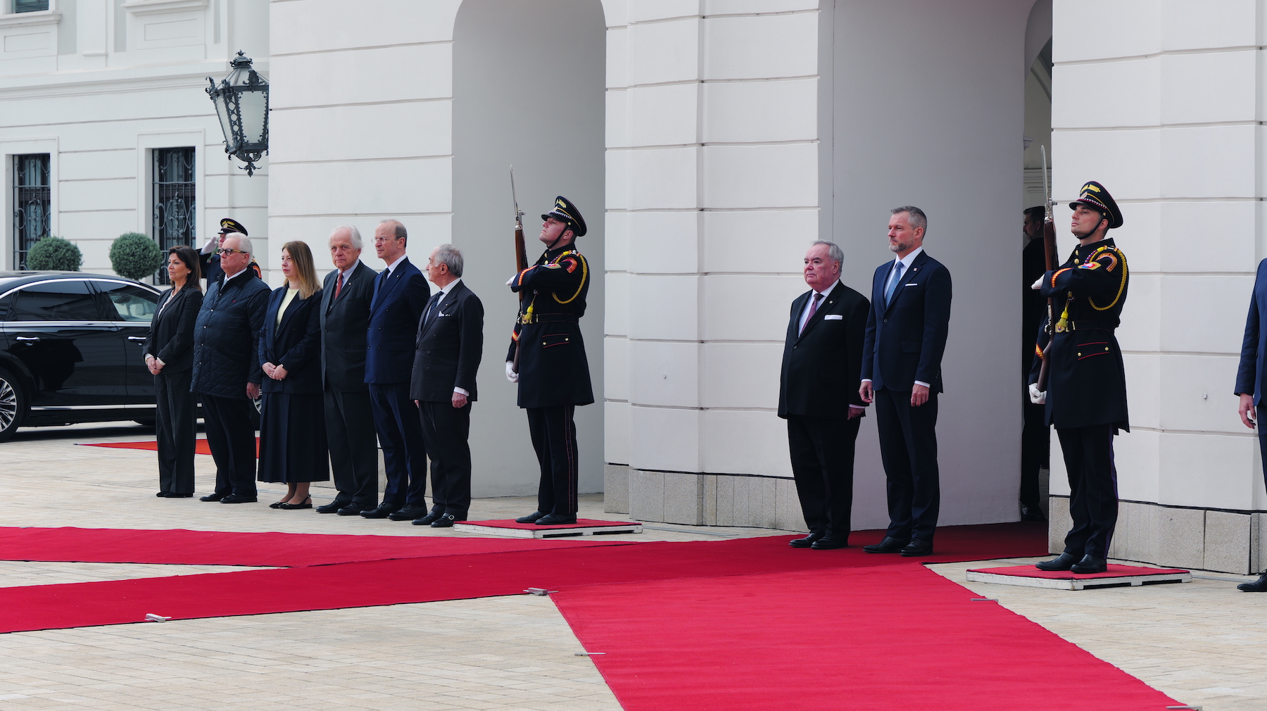 The Grand Master of the Order of Malta on Official Visit to the President of the Slovak Republic