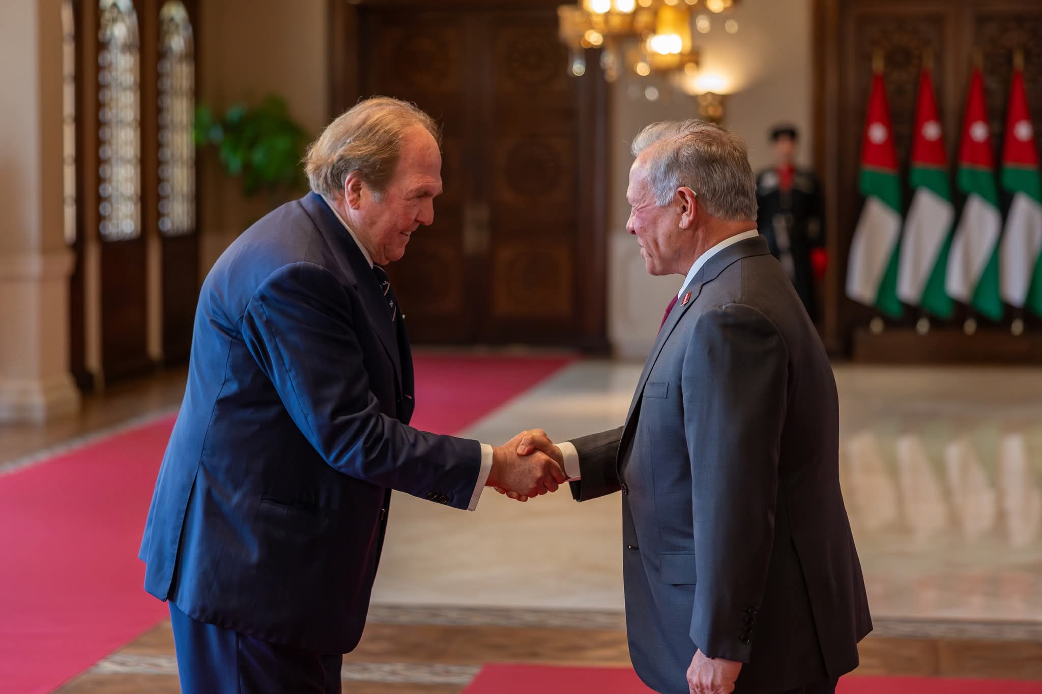 L’Ambassadeur de l’Ordre souverain de Malte auprès du Royaume hachémite de Jordanie présente ses lettres de créance