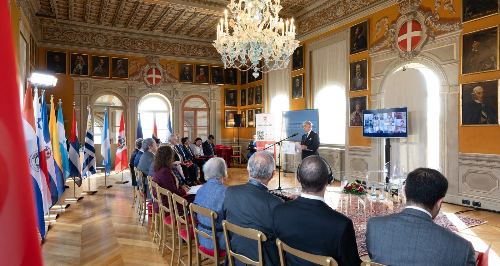 Order of Malta and GRULAC: Dialogue with Latin American and Caribbean Ambassadors at the Magistral Villa