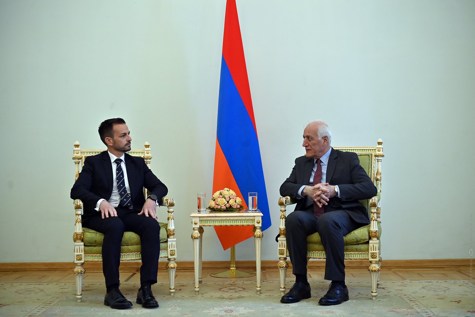L’Ambasciatore del Sovrano Ordine di Malta presso la Repubblica di Armenia presenta le sue lettere credenziali