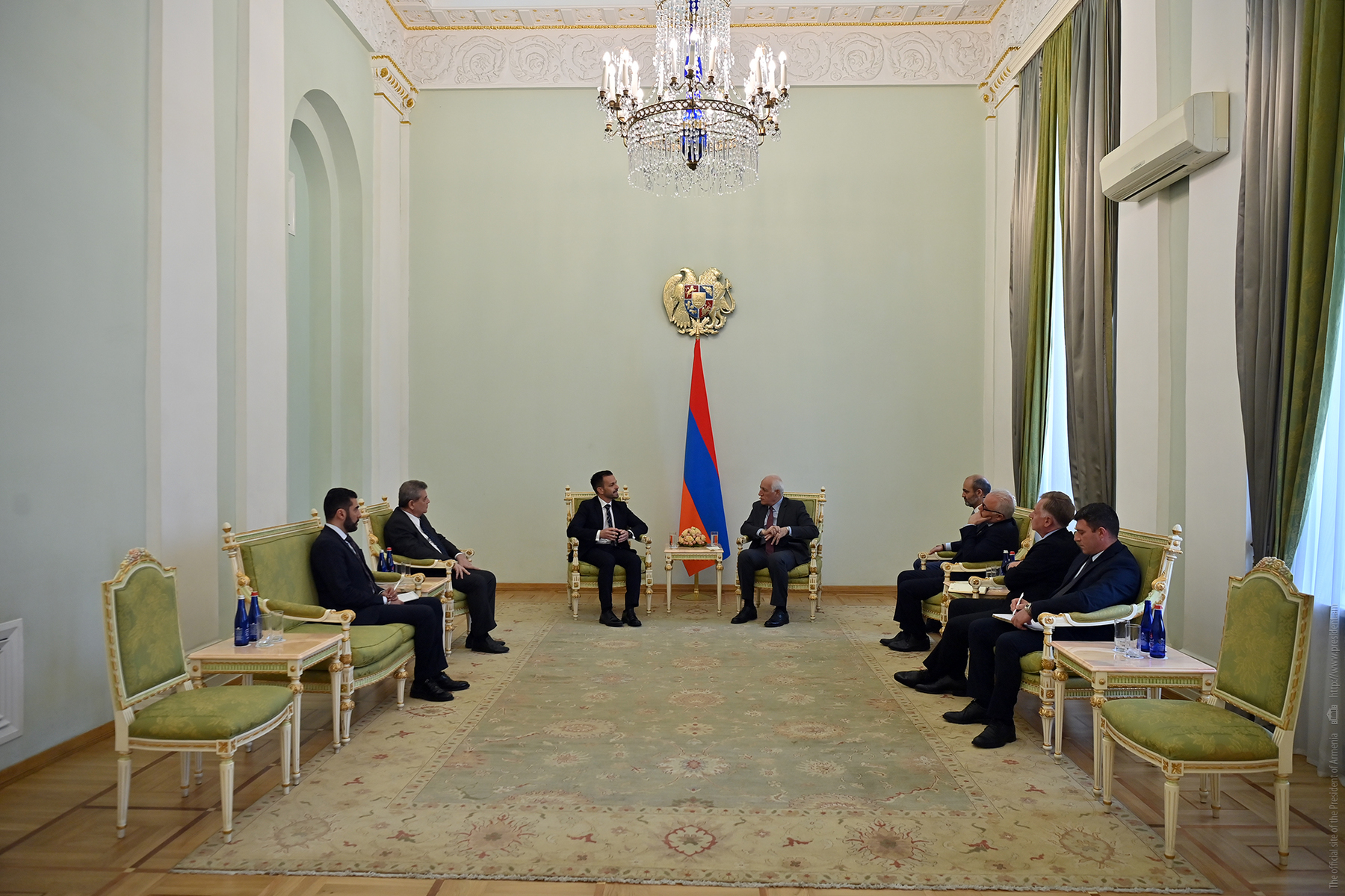 L’Ambasciatore del Sovrano Ordine di Malta presso la Repubblica di Armenia presenta le sue lettere credenziali