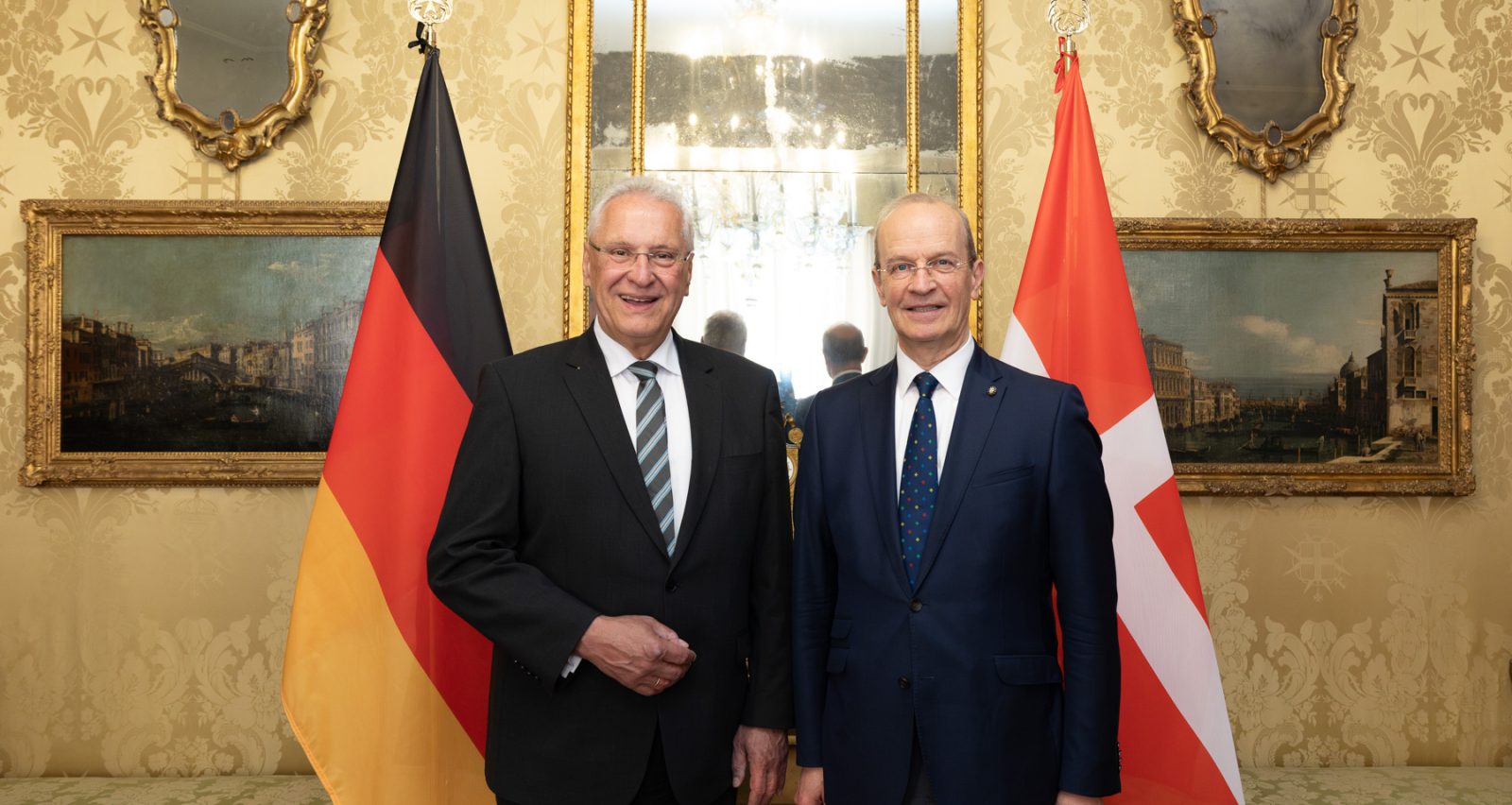 Der Großhospitalier trifft den bayerischen Staatsminister Joachim Herrmann