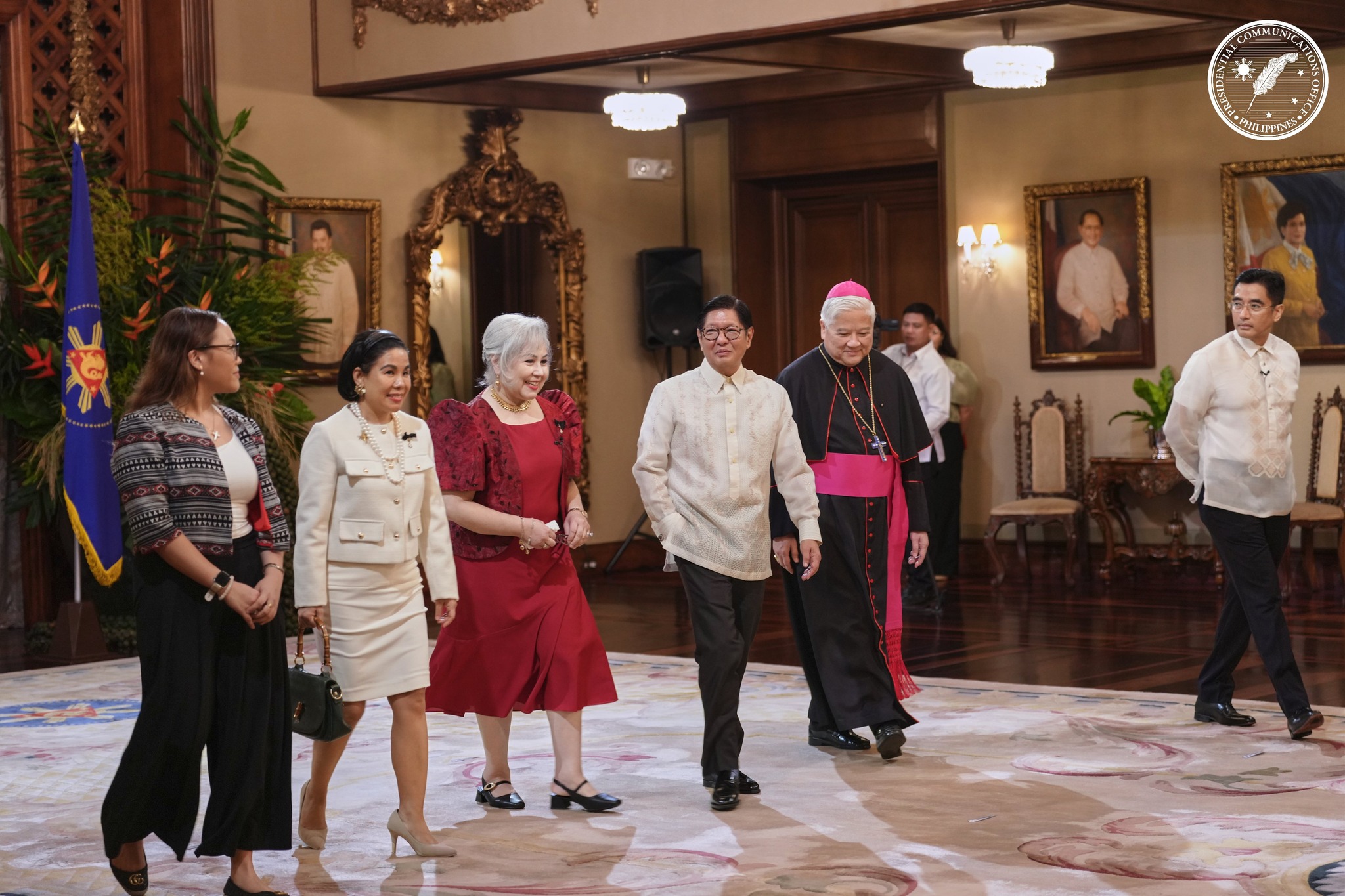 The Ambassador of the Sovereign Order of Malta to the Republic of the Philippines presents her letters of credence