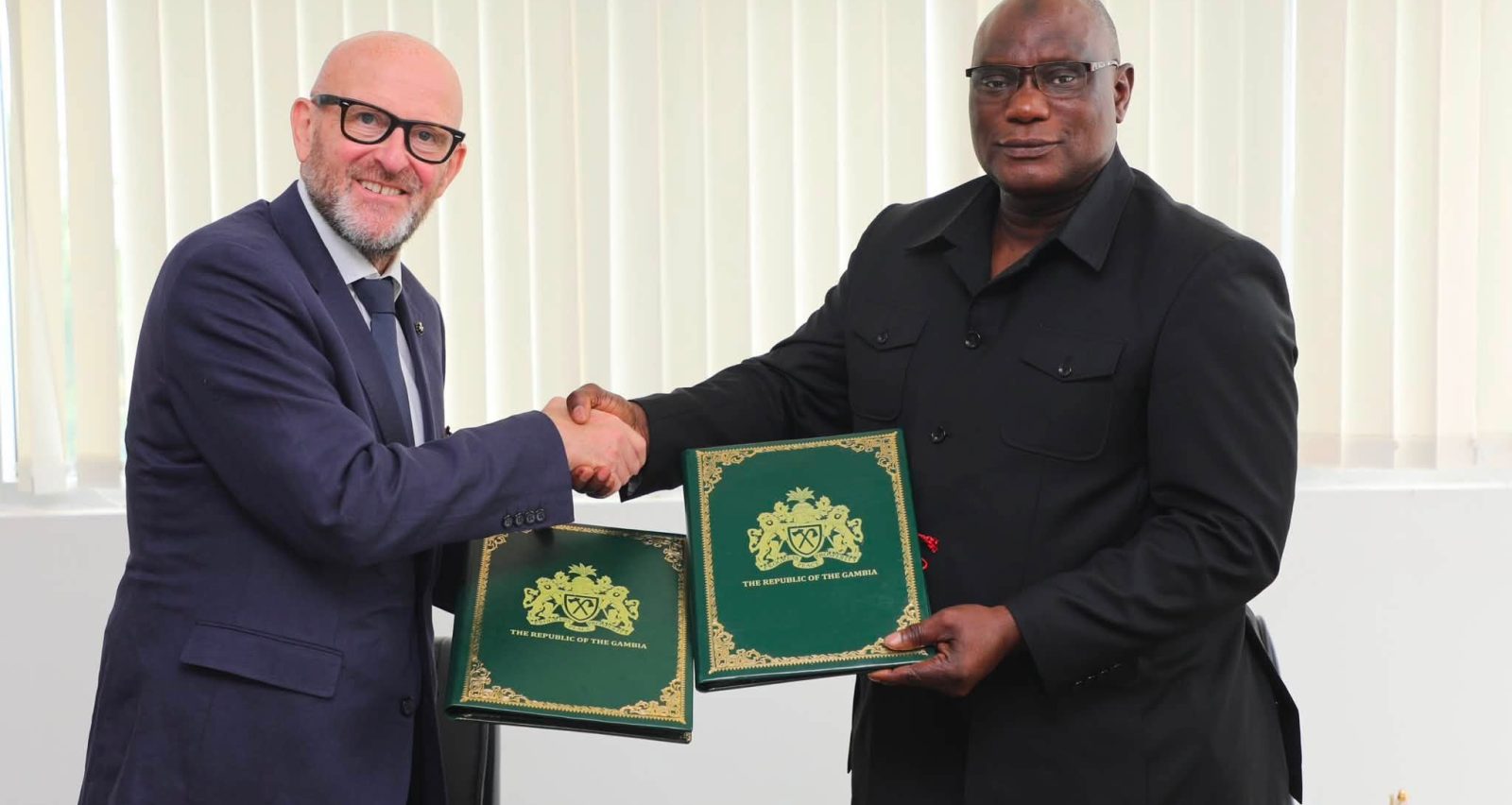 The Order of Malta and The Gambia signing a cooperation agreement