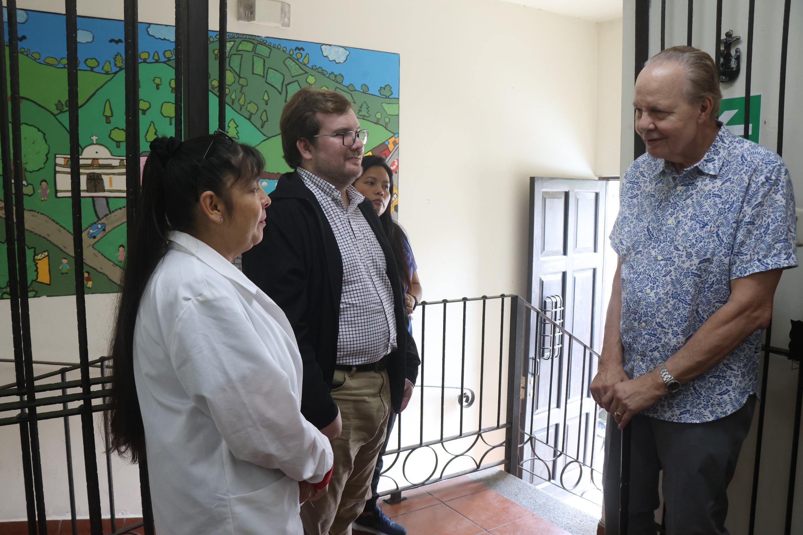 Fra’ Richard Wolff Visits Humanitarian and Educational Works in Guatemala