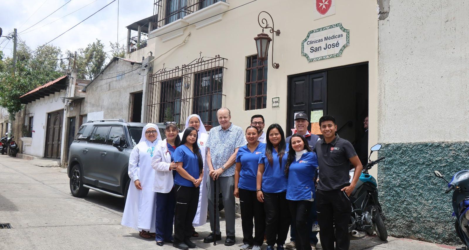 Fra' Richard Wolff visits Order of Malta's clinic in Guatemala