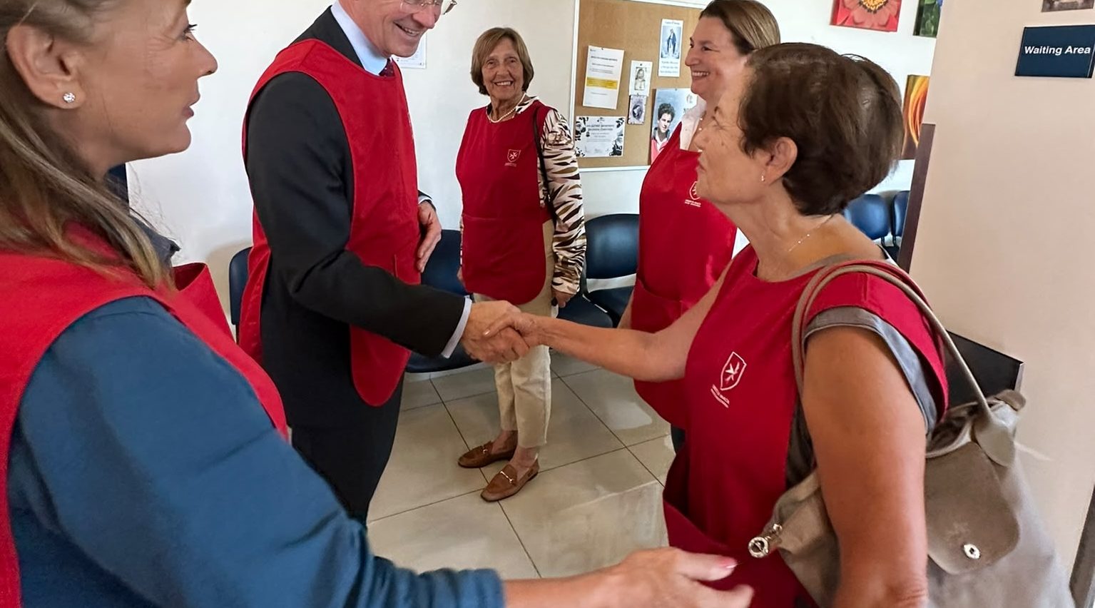 Grand Hospitaller Visits Malta’s Volunteer Services and Emergency Response Initiatives