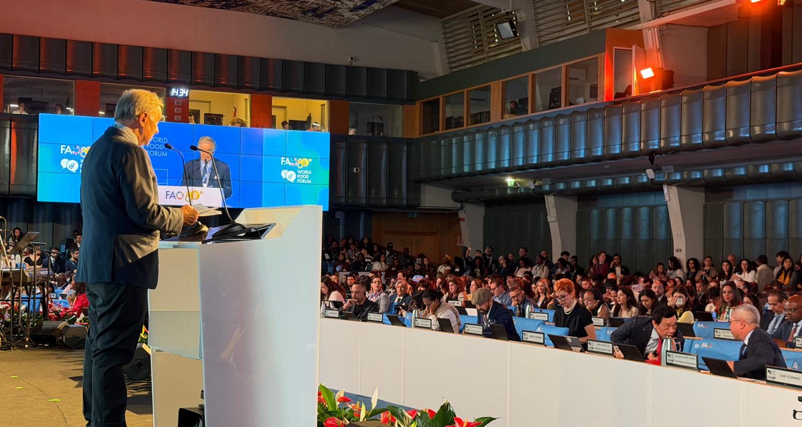 Grand Chancellor of Order of Malta Speaks at FAO World Food Forum Closing Ceremony